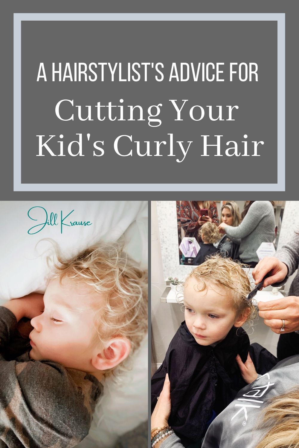 A Hairstylist's Advice For Cutting Your Kid's Curly Hair | JillKrause.com